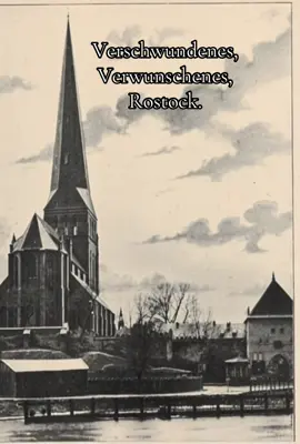 Verwunschener, wahrscheinlich leiser: Das Rostock von vor dem ersten Weltkrieg gibt es nicht mehr. Ein starkes Echo aus dem 18. Jahrhundert ist auf alten Fotos noch zu erkennen.  #rostock #meckpom #mecklenburg