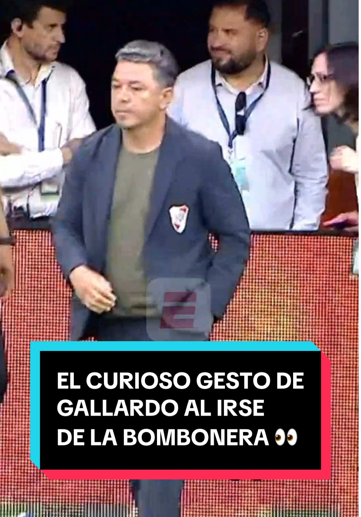 🤔🔥 ¿SONRISA? ASÍ REACCIONÓ GALLARDO AL FINAL DEL PARTIDO: pitazo final y el DT de River emprendió el regreso al vestuario ante los festejos de #Boca  ▶️ ESPN Premium | Suscribite al Pack Fútbol | #TorneoClausura 🇦🇷 #TikTokDeportes 