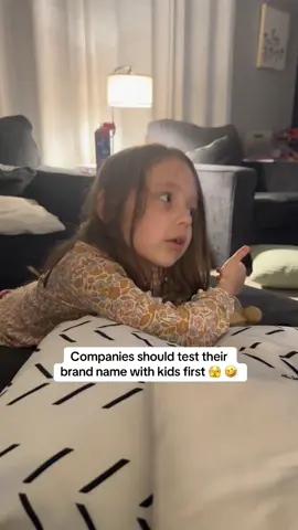 She just said this out of no where and we were really confused until she said “that’s what your pants say.” #comfrt #cmfrtclothing #kids #kidssaythedarnestthings #kidsbelike 