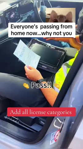 Everyone’s passing from home.. why not you.                                               #passfirsttime #passtheory #passmydrivingtest #driverslicense #learnerdrivers 