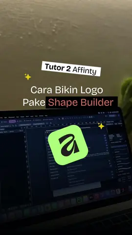 Emang Illustrator aja yang bisa pake Shape Builder 😏, Affinity yg gratiss pun bisaaa😍 #tutorialaffinity #affinitytutorial #tutoraffinity #affinitybycanva #affinity 