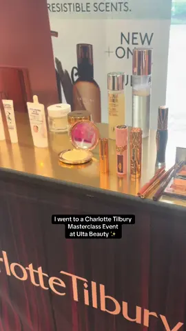 ✨I went to a beauty masterclass at @Ulta Beauty & @Charlotte Tilbury and this is how it went. The location was at an Ulta Beauty store & the set up was like a masterclass. One of Charlotte’s global makeup artist came in and showed us how to create a makeup look & skincare routine with Charlotte Tilbury. Also, they gifted us mini Charlotte Tilbury & a tote bag. The fee was $25 in Ulta beauty gift card to use after the event. Overall, it was a fun time! ✨ #ultabeauty #ultabeautyevent #charlottetilbury #beautymasterclass #charlottetilburymakeup 
