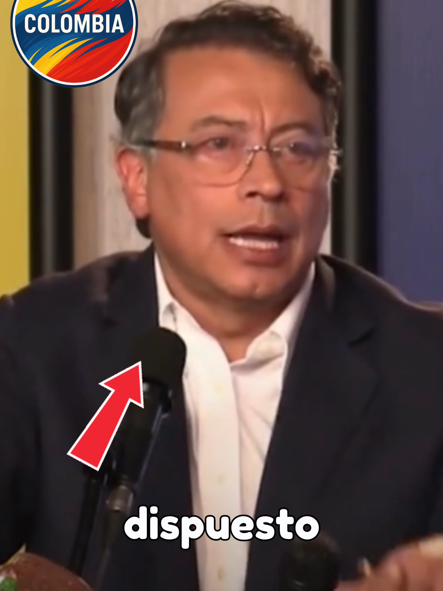 Gustavo Petro esta dispuesto a todo por defender a Colombia #colombia #gustavopetro