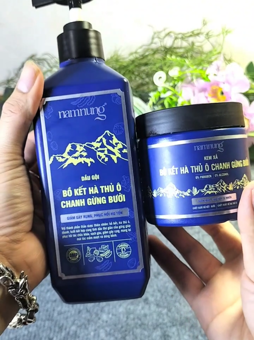 Dầu gội xả thảo dược Namnung. Dành cho da đầu nhiều gàu, ngứa, khô xơ. #daugoi #daugoixa #daugoithaoduoc #daugoinamnung #taphoadaudau @Tạp Hoá Đậu Đậu @Tạp Hoá Đậu Đậu @Tạp Hoá Đậu Đậu 