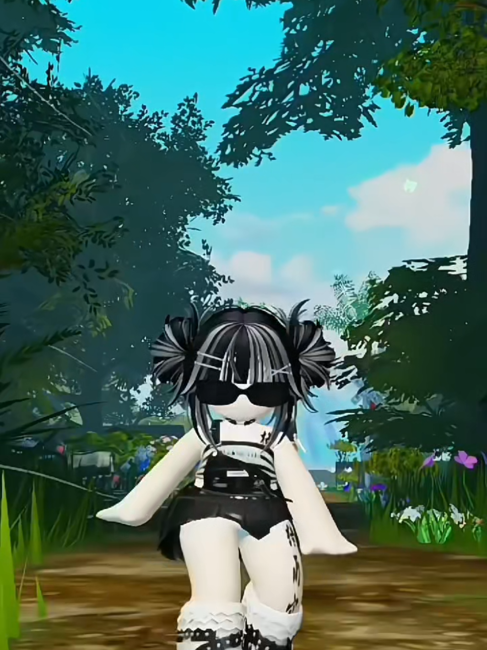 TURN UP🖤🔥 MAP: MOUNT LEUWEUNG🏞️ DANCE: A-RAKAI W/@4nA  #robloxtrends #robloxfyp #robloxhiking #trending #roblox 