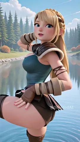 Astrid  #howtotrainyourdragon #astridhofferson #dance #edit #animation 