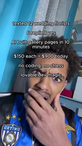 If you need a wedding site lmk . . . . #ai #aitools #coding #money #LovablePartner   