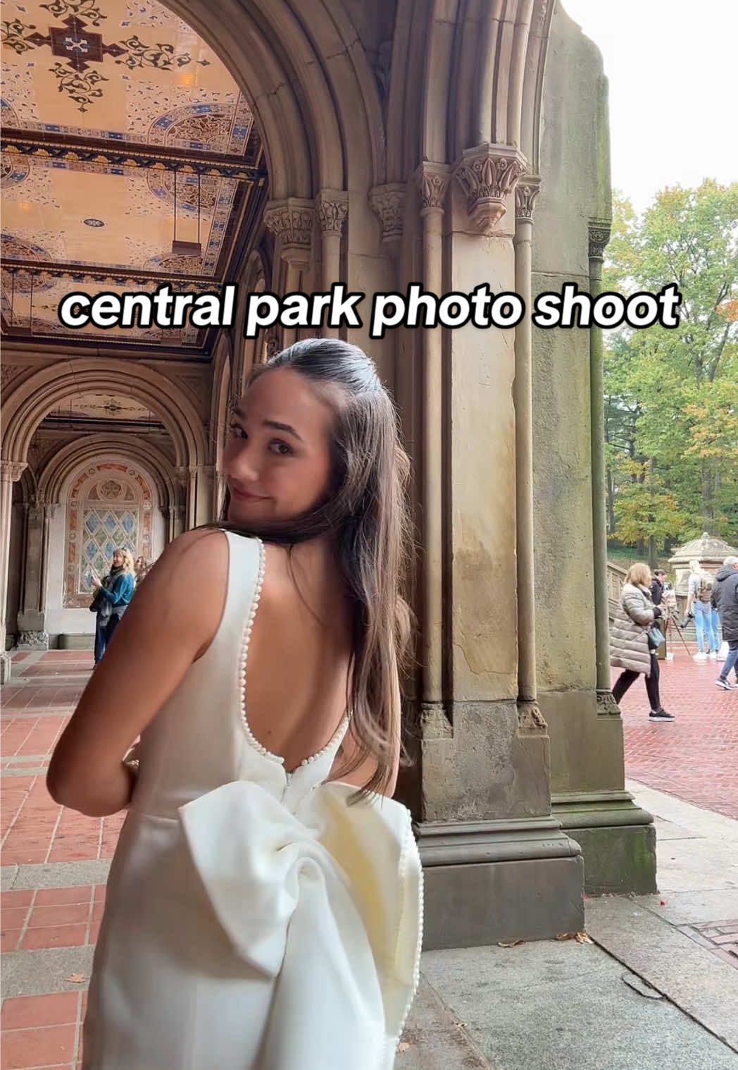 central park wedding photos !!  dress is from @Babyboo and the heels are @Naked Heels x The Shoe Fairy !!!  #weddingphoto #weddingphotoshoot #centralpark #weddingphotos #bridalphotoshoot 
