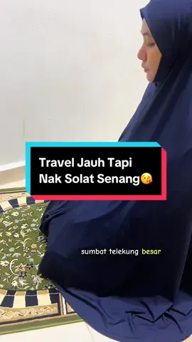Keluar rumah tanpa telekung pun tak risau dah—lebih ringan, lebih cepat, lebih praktikal 🤍 #minitelekung #telekungtravel #solatontheroad #muslimahmalaysia #telekungpraktikal   