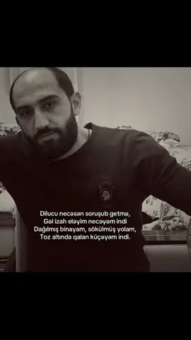 Mən onu sevirəm. Dünən sevdim bu gün sevirəm, sabah daha çox sevəcəm çünki sevgim azalır deyil. Geri qalan ömrümdən sadəcə olacaq. Ondan başqasini sevməyəceyime söz verirəm. Canımı verərəm amma heç vaxt getməyine icazə vermərəm. Ömrümdən alıb onun ömrünə əlavə edərəm. Ona hər zaman hörmət edəcəm, çünki sevgi hörmətsiz olmur. Heç vaxt aldatmayacam, çünki xəyanət sevdiyinə deyil, özünə hörmətsizlikdir. O mənim hər şeyimdir. O varsa, həyat var mənim üçün. O olmasa, mən kiməm ki?. Mənim üçün mükəmməl biridir. O güldükce mənim dünyam işıqlanir, ağladiqda mənim içim yanır, çünki onun kədəri mənim kədərimdir. Onu xoşbəxt görmek mənim arzumdur,çünki o xoşbəxt olarsa, məndə xoşbəxt olaram. Həyatimin tək və ən gözəl seçimidir o. Mən onu sevirəm her gun bir az daha çox.🤍#kəsvet 