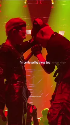 they are either extremely adorable or extremely hot 🫠 #ateez #minjoong #atiny #hongjoong #mingi 