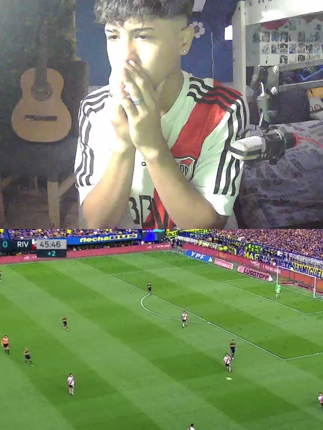 RIVER PLATE VS BOCA JUNIORS.. #paratiiiiiiiiiiiiiiiiiiiiiiiiiiiiiii #fyp #videoviral #foryou #reaccionar #futbol⚽️ #river #boca #VS