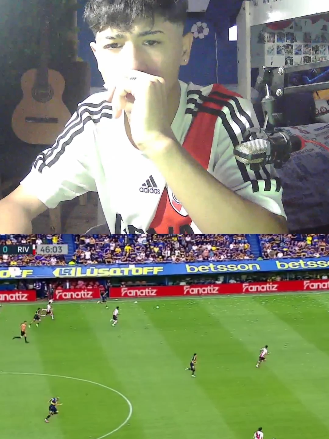 BOCA JUNIORS VS RIVER PLATE SUPERCLASICO #paratiiiiiiiiiiiiiiiiiiiiiiiiiiiiiii #fyp #videoviral #foryou #reaccionar #futbol⚽️ #river #boca #humor