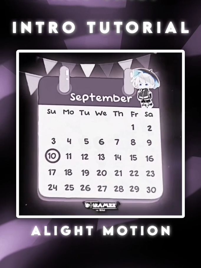 #TUTORIAL || Intro tutorial for birthday edits on alight motion || ib: me? || @So? here is the tutorial, sorry for the delay💔 || #edit #anime #intro #alightmotion 