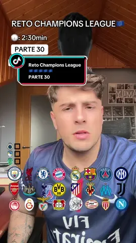 PARTE 30 / RETO CHAMPIONS LEAGUE🇪🇺 #reto #championsleague 