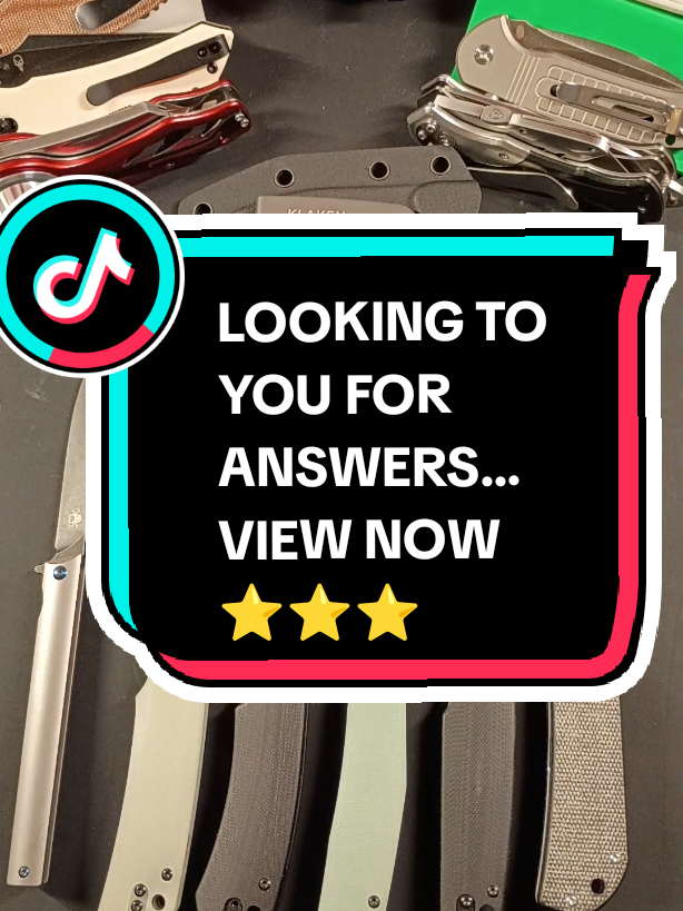 🔥 Knife lovers, assemble! Which of these 7 Awesome Klaken blades is the undisputed king of style? Vote in the comments with your fave number (1-7) and tell me why—elegant curves, sleek finishes, or that perfect gleam? Let's crown the ultimate showstopper! 👑✨ Who's your pick? Drop it below! #fyp #viral #knife #edc #blades 