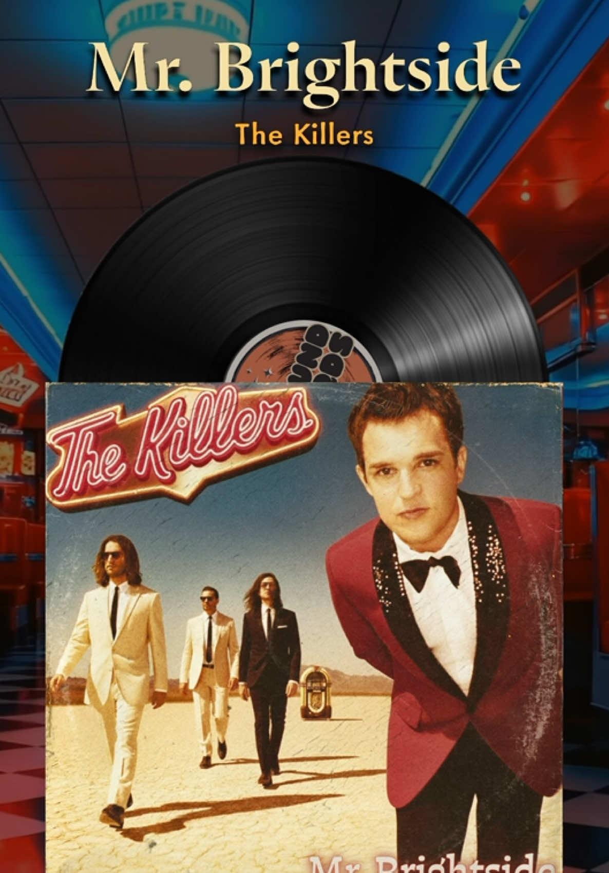 Mr. Brightside by The Killers gets transported back about 60 or so years through the Unfound Time Machine and is transformed into an upbeat soulful Motown style with a doowop influence. I hope you enjoy this cover song of a true classic! The full song is on my tube now! #TheKillers #MrBrightside #Motown #aicover #aicoversongs 