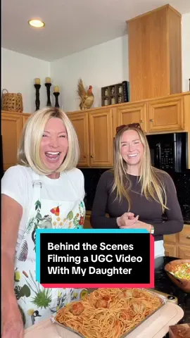 What filming a UGC video with my daughter is like 😂. UGC Bloopers. #ugccreator #ugccontentcreator #momdaughterduo @Stephanie Wolfe | UGC 
