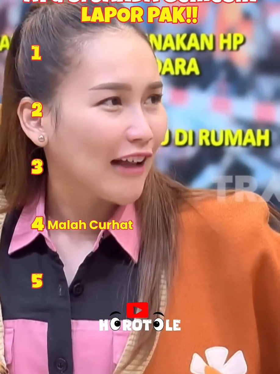 Kocak Ayu Si Janda Lapor Pak #ayutingting #laporpaktrans7 #lucu #viral 