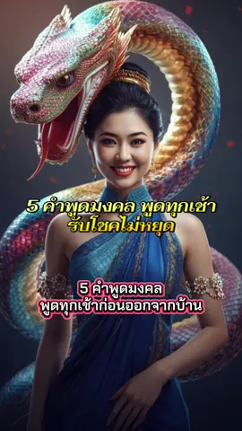 5 คำพูดมงคล พูดทุกเช้ารับโชคไม่หยุด #สิ่งศักดิ์สิทธิ์ #จิตวิญญาณ #พี่บุญพาทำดี #จิตจักรวาล 