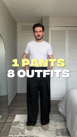 1 pants 8 outfits #fyp #outfit #moda #style #fashion 
