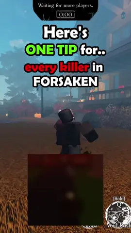 One MUST-KNOW Tip for Each Killer in Forsaken! #forsakenroblox 