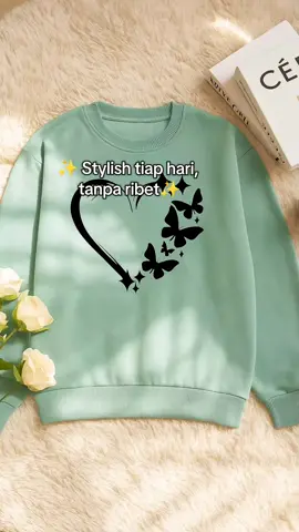✨ “Stylish tiap hari, tanpa ribet!”#atasanwanita #kemejawanita #swetermurah 