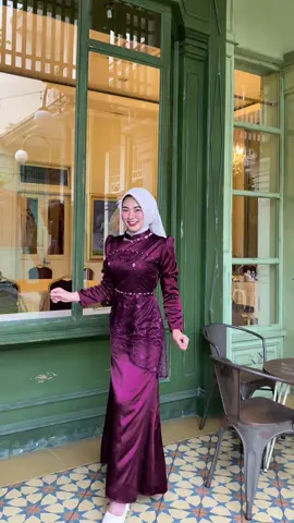 Burgundy maroon ❤️❤️  #alvbasic #gamiskekinian #dresskondangan #dressbridesmaid #dress 