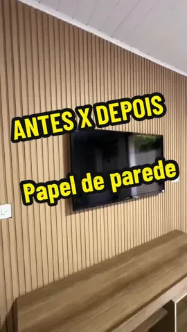Papel de parede é vida ♥️ #papeldeparede #decoracaodeinteriores  #decoracao #transformação #casa 