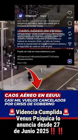 ✨ VIDENCIA CUMPLIDA 💫 ✨ Todo lo que vio VenusPsíquica 👁️ se cumplió, tal como lo revelaron nuestros dioses Jesús, Krishna, Venus y María. 🌟 Gracias por su luz, por guiar y mostrar la verdad. Nada se oculta ante su poder divino. 🙏 La fe y la energía lo hacen posible. 💛 #VenusPsíquica #VidenciaCumplida #Milagros #Fe #LuzDivina ✨