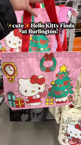 almost bought the candy cane hello kitty bag not gonna lie #hellokitty #hellokittyandfriends #burlington #burlingtonfinds #fyp 