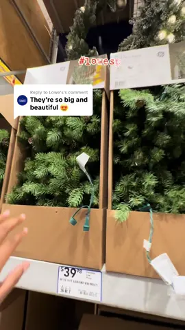 Replying to @Lowe’s lets look at Christmas decor at @Lowe’s part 2 😍 all items can be found in my Lowe’s storefront!! #Ad #LowesPartner #LowesCreator #LowesChristmas #LowesHomeImprovement 