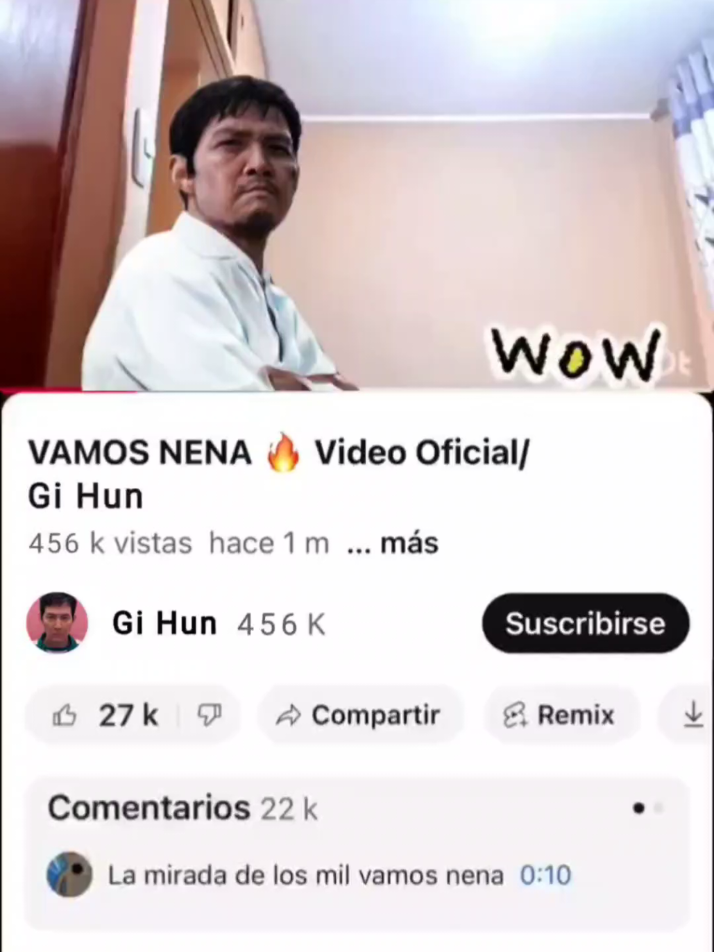 Vamos Nena 🔥 #gihun #456 #squidgame #humor #viral 