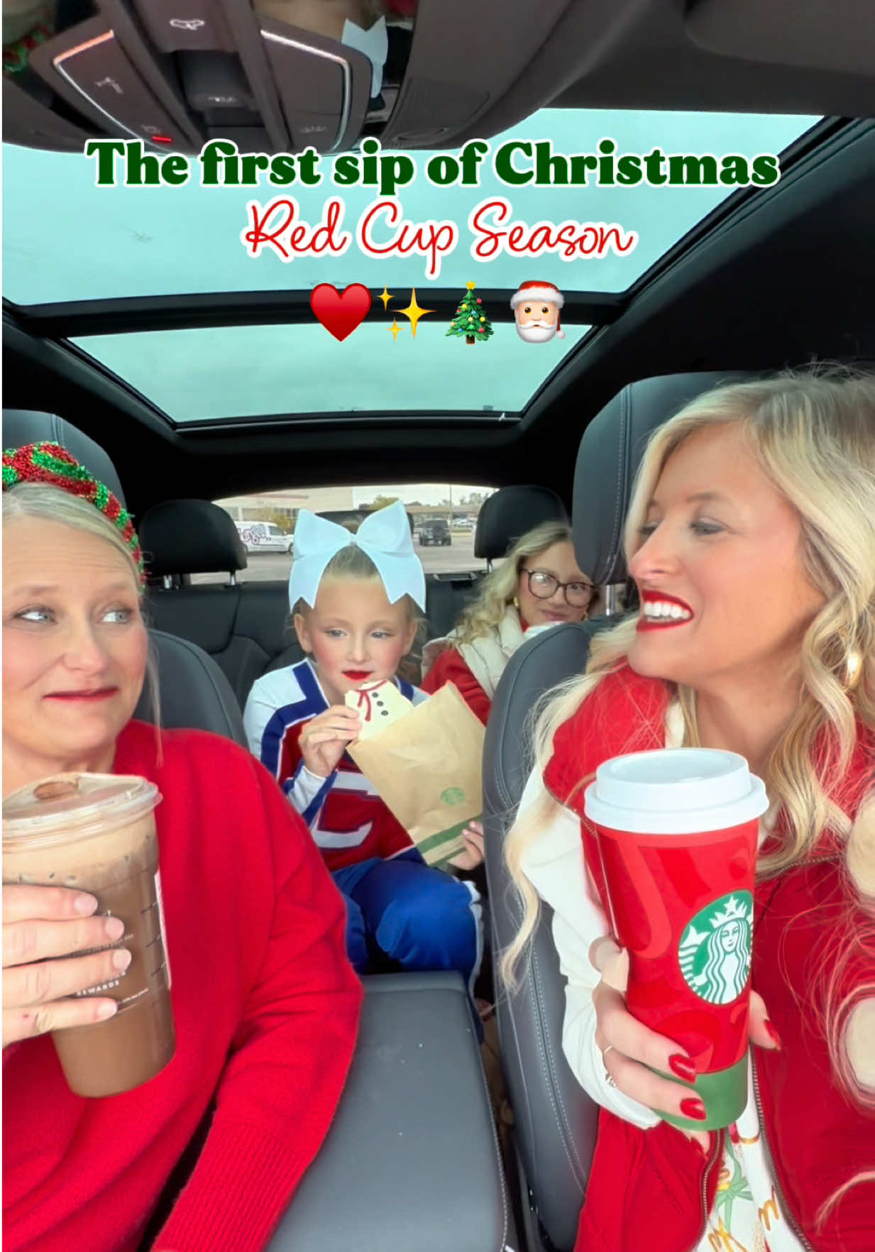 Mariah Carey defrosted. I repeat, she’s defrosted! ♥️🎄🫶🏼 it’s red cup season yall! Let’s taste our Starbucks holiday drinks! ✨🎅🏻 That peppermint mocha cold brew left mama speechless! #redcup #starbucksholidaydrinks #holidaydrinks #peppermintmocha #fyp 