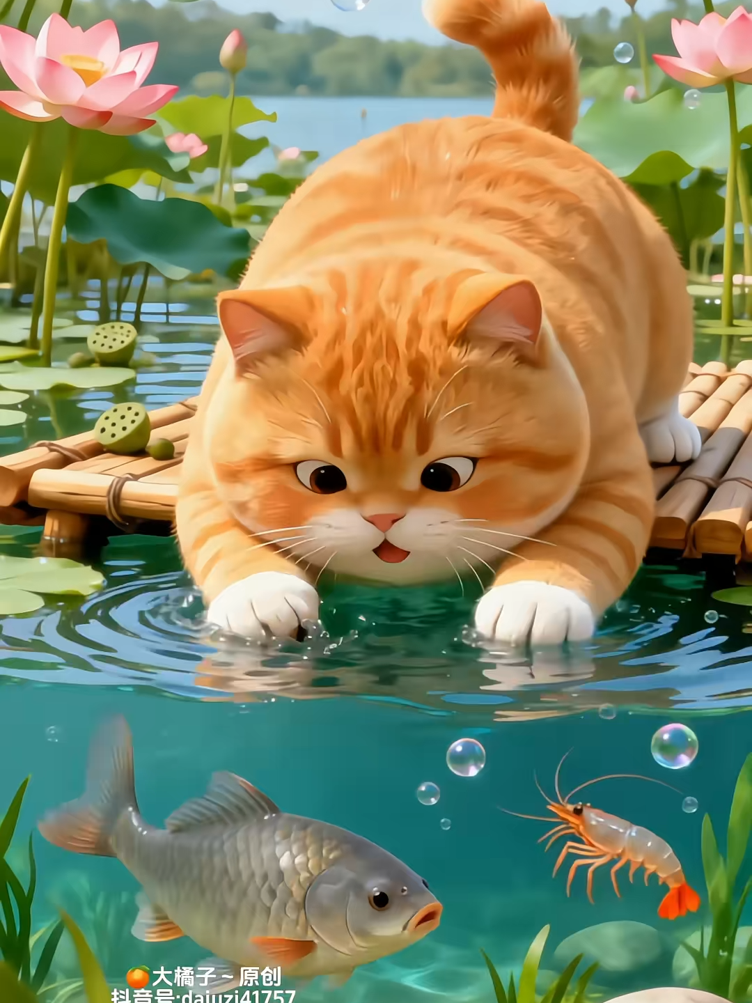 Mèo Cam Béo - Đậu Phụ Nhồ #CutePetDebutPlan #OrangeCat #meocam #MeoCamBeo #catcute #catai #Cat #cat