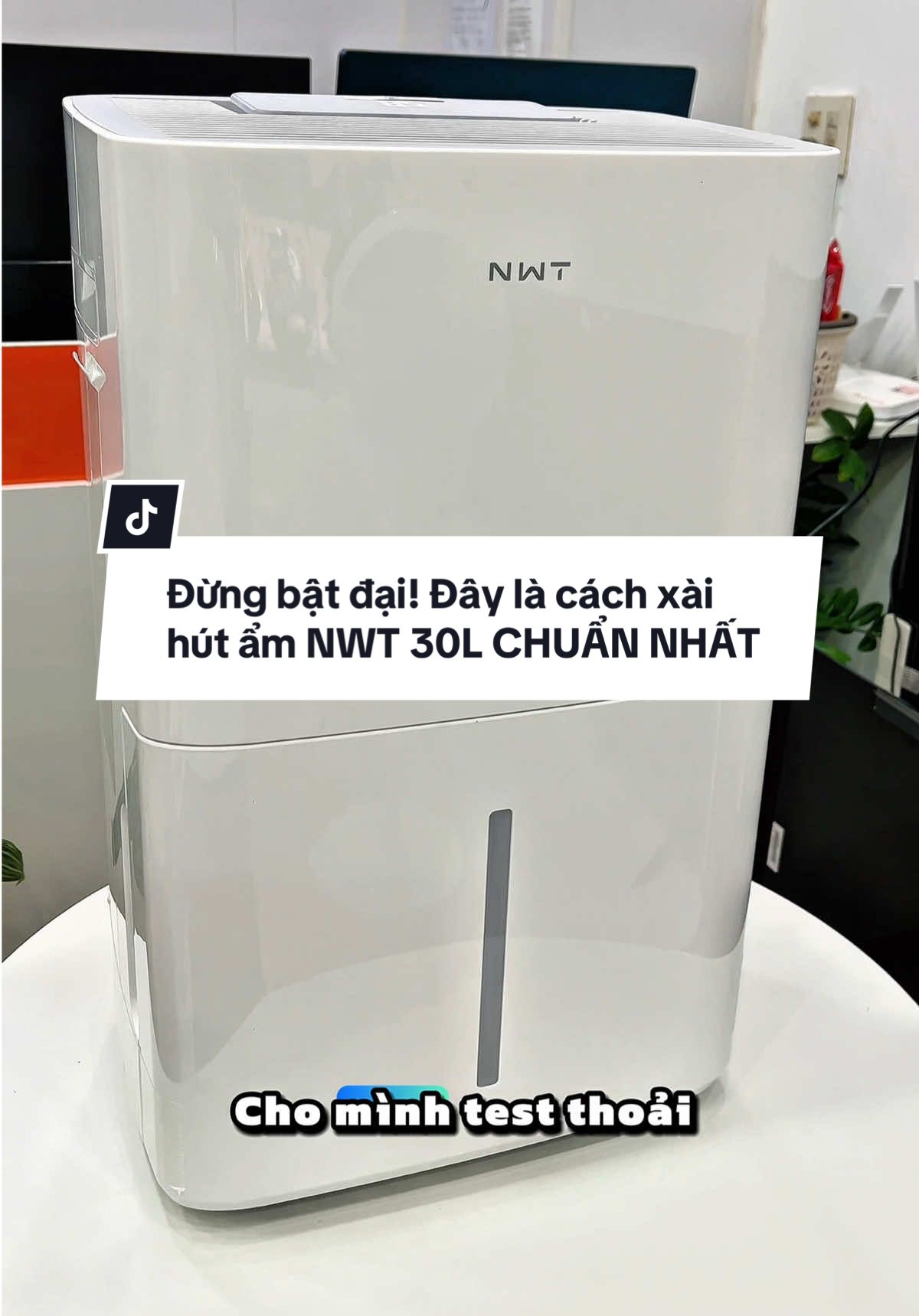 Hướng dẫn A–Z NWT 30L: bật nguồn – chỉnh độ ẩm – sấy đồ – gắn ống TIO. Xem xong là biết dùng ngay! #RonXiaomi #NewWidetech30L #MayHutAm #NewWidetech #giadungthongminh 