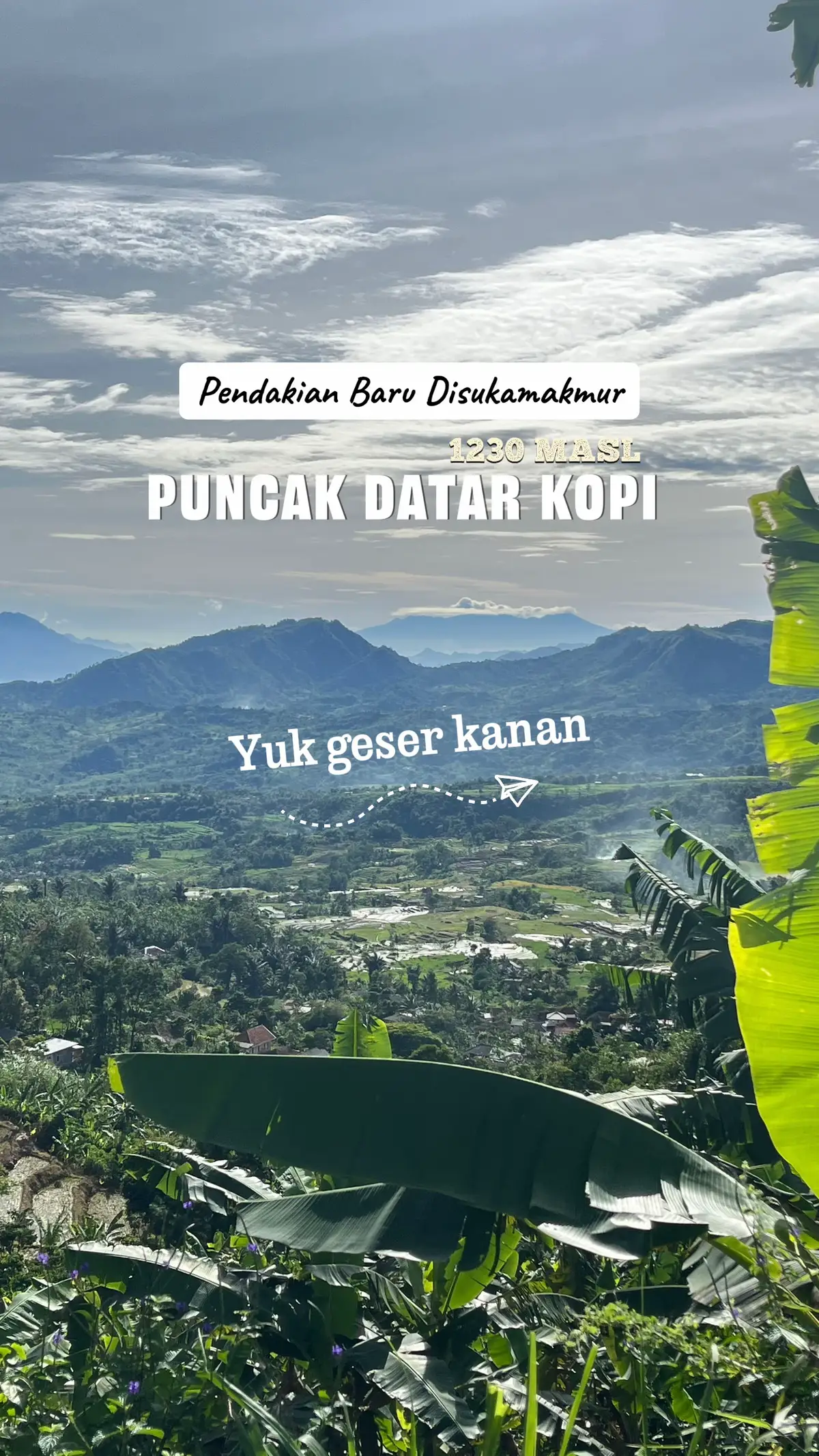 Menikmati setiap langkah menuju Puncak Datar Kopi.Jalur pendakian yang menantang, tapi semua terbayar dengan keindahan di puncaknya🍃 #puncakdatarkopi1230masl #puncakdatarkopi #sukamakmur 