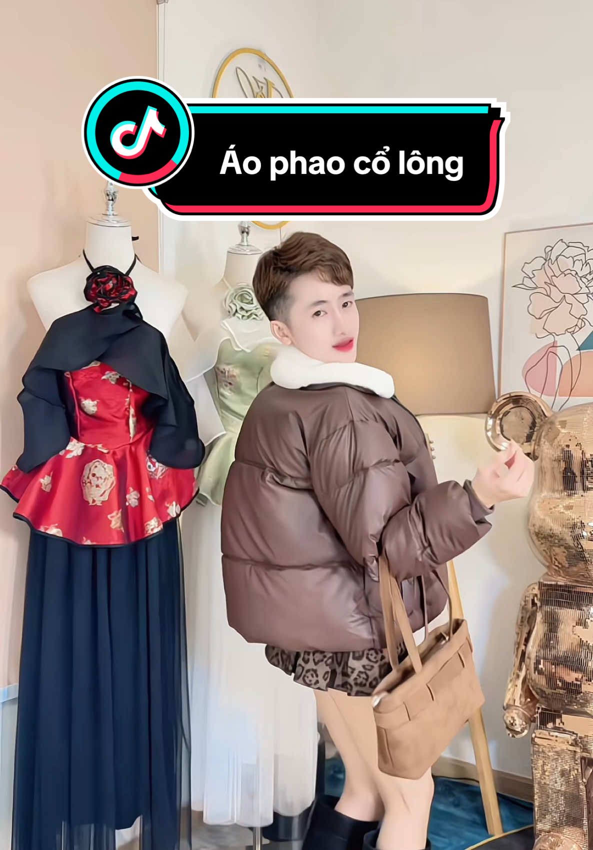 mùa đông ko lạnh khi có áo phao #fashion #hoangleshoppp #aophao #aokhoac #thoitrang 