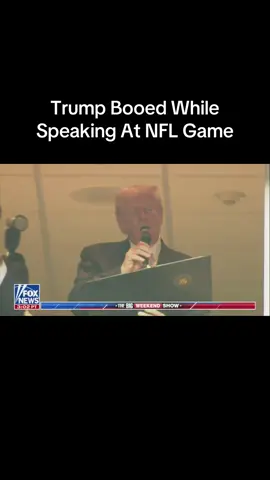 Donald Trump became the first sitting president to attend a regular-season NFL game in 47 years — and he got booed. The crowd jeered when Trump was shown on the Jumbotron at the Washington Commanders’ game against the Detroit Lions. They booed him (with some scattered cheers) again when he was introduced by the stadium announcer at halftime.