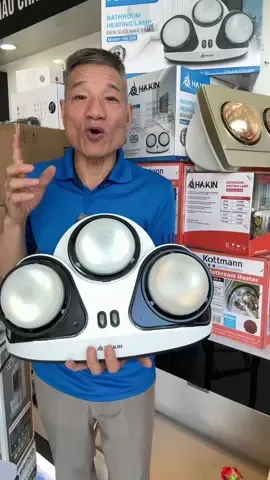 Đèn sưởi nhà tắm 2 bóng 3 bóng hồng ngoại không khô da không đốt oxy #dénuoinhatam #dénuoikhongkhoda #xuhuong #thinhhanh 