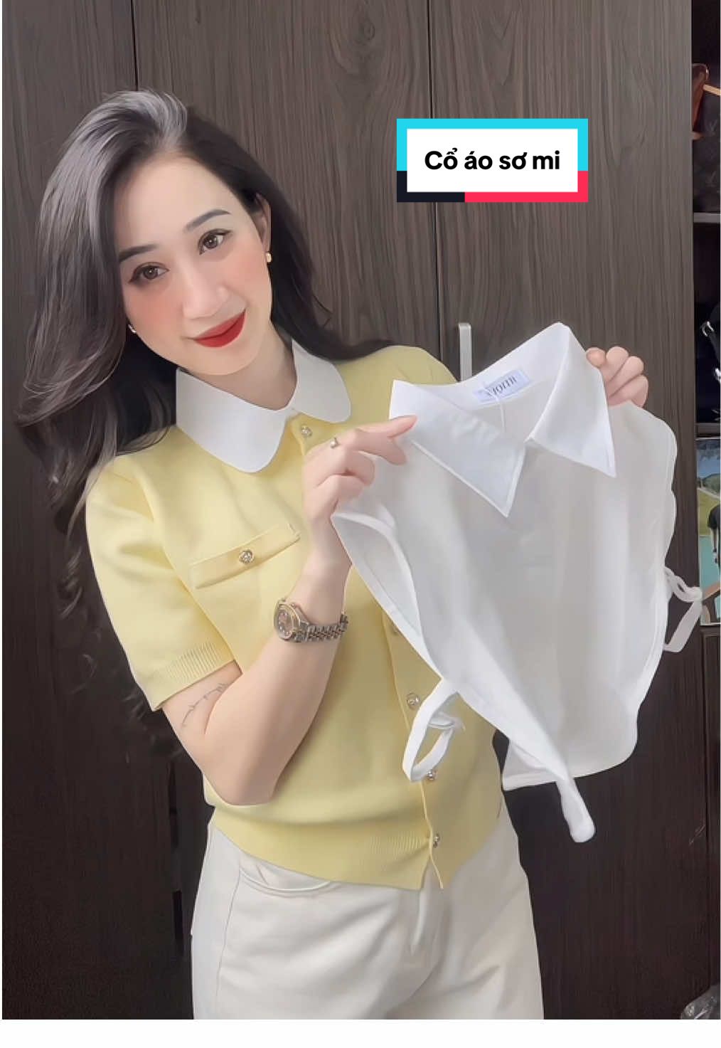 Cổ áo sơ mi đúng phát minh vĩ đại lunn 🥰 #HTIQUE #tiktok #outfit #fyp #trending 