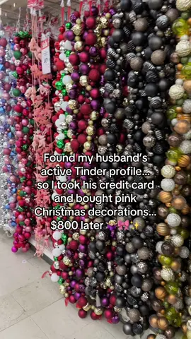 I always wanted to decorate my entire house for a pink Christmas. Since he cheated, this is the YEAR!  #cheatinghusband #cheater #tinder #breakup #fyp 