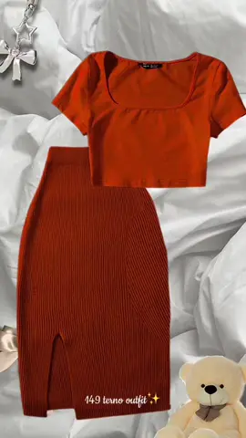 149 only!!! Terno na😍 #ternooutfit #outfitideas #affordablefashion #topandskirt #OOTD 