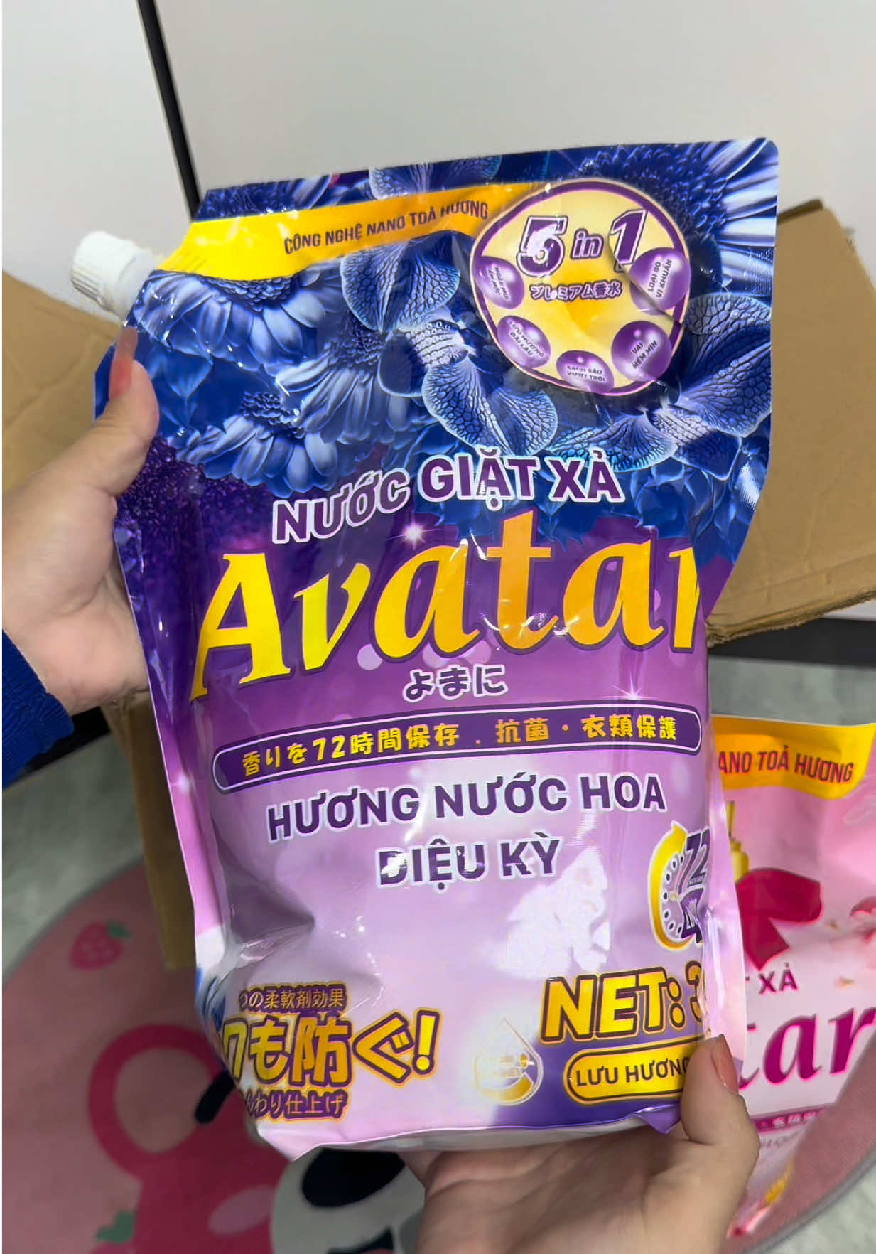 Combo 2 túi 6kg nước giặt xả Avatar #emkieutaphoa #nuocgiat #nuocgiatxa #nuocgiatavatar #nuocgiatavatar5trong1