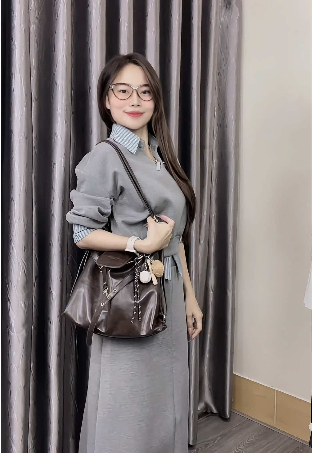 Dự là sẽ hottrend thu đông năm nay vì quá tôn dáng🥰#setdoxinh #dieulinhcloset #aophao 