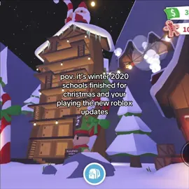 2017-2020 prime roblox ❄️🎄#fyp #christmas #roblox #nostalgic #adoptme 