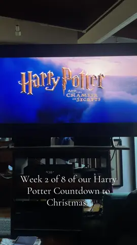 Harry Potter Coutdown to Christmas. Week 2 of 8 done! #harrypotter #moviemarathon #harrypotterandthechamberofsecrets 