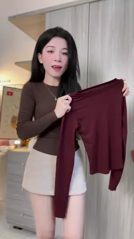 Mua màu ngẫu nhiên thì nó rẻ mà nhận về nó đã #thoitrangnu #thoitrang #phoidoxinh #aothuntaydai #aothun  @Wan mặc gì ?? 