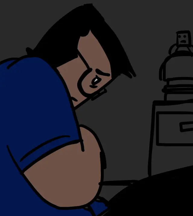 Hello i really like these two and Guest 1337 would probably like 007n7 or at least feel the need to help him if only the forsaken devs actually WATCHED the last guest,,, sorry uh runs off somewhere #fyp #forsaken #forsakenfanart #forsakenroblox #guest1337 