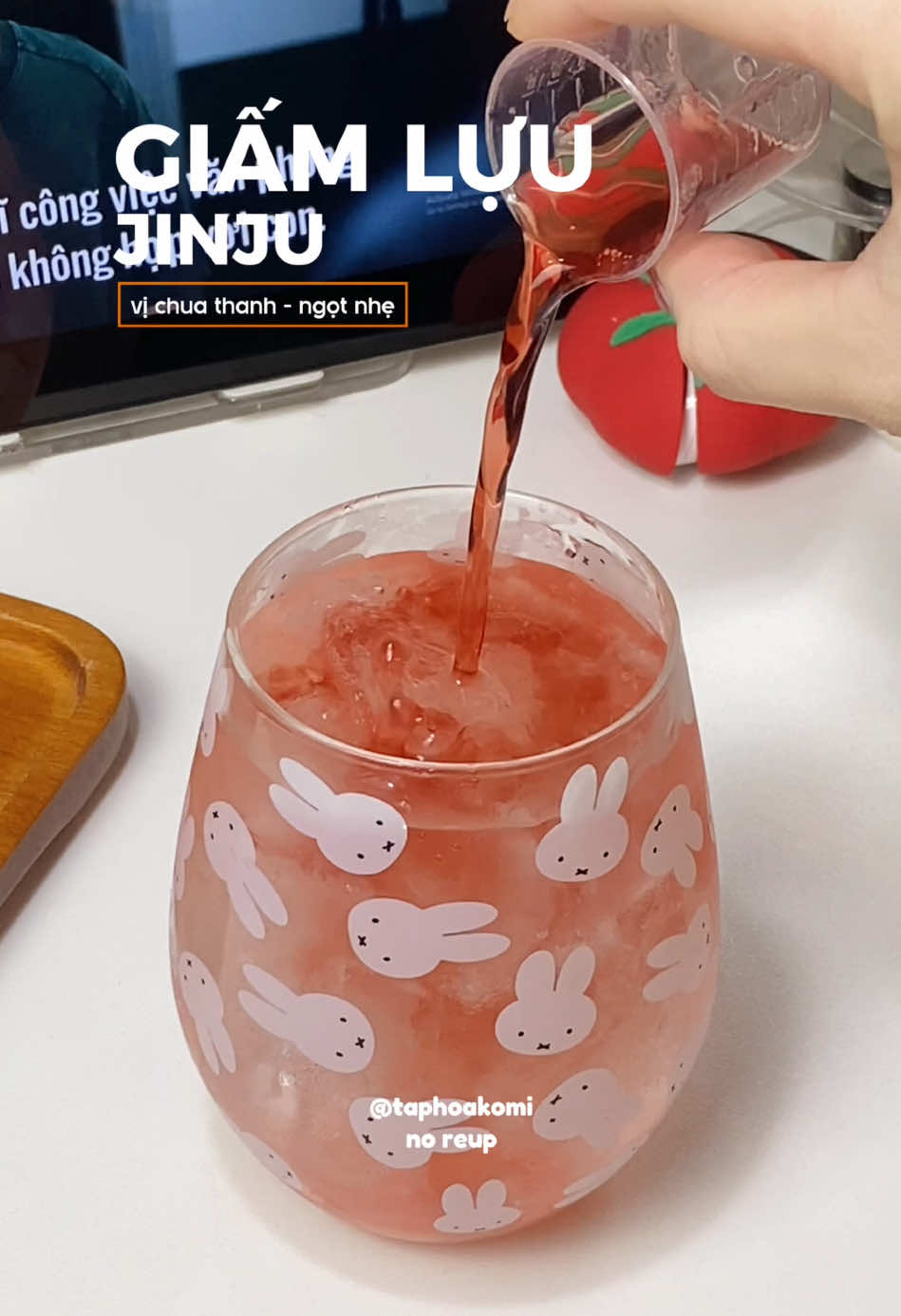 Thơm và vị dễ uống lắm nha 🫶 #giamluu #jinju #taphoakomi #unboxing #xuhuong 